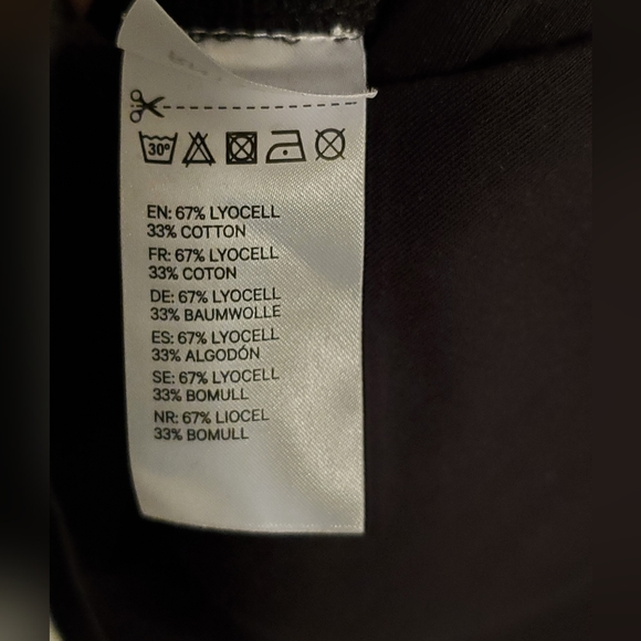 Swims Breeze Hoddevik Cotton-Tencel Polo (Black) - Picture 7 of 12